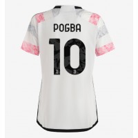 Juventus Paul Pogba #10 Vieraspaita Naiset 2023-24 Lyhythihainen